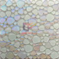 Rainbow Color Heart Shape Glass Crystal Mosaic (CFC586)